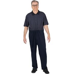Ovidis Daytime Dementia Clothing - Alzheimers Anti-Strip Jumpsuit - Onesie for Elderly Men - Charly in Saudi Arabia