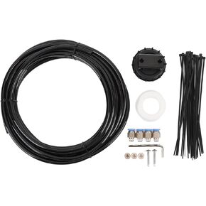 Differential Breather Kit Universal High Flow Ventilation System Prevent Pressure Buildup for Off Road Vehicles Mountain Trails Muddy Adventures Polyethylene 37pcs in Saudi Arabia