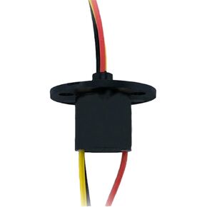 1PCS 3CH 2A Micro Mini Conductive Slipring Dia 12.4mm Unlimited Rotation Joint Connector Collector Ring with Flange in Saudi Arabia