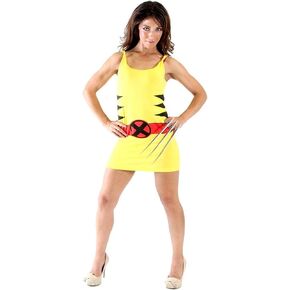 X-Men Wolverine Juniors Costume Tunic Tank Dress in Saudi Arabia