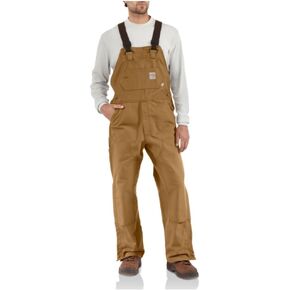 Carhartt Men's Flame-Resistant Duck Unlined Bib Overall in Saudi Arabia