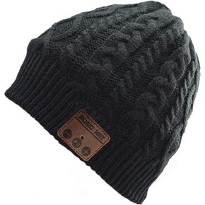 قبعة صغيرة للموسيقى اللاسلكية مع سماعات بلوتوث ومكبر صوت وميكروفون شتوي دافئ جمجمة للجري للرجال والنساء in Kuwait