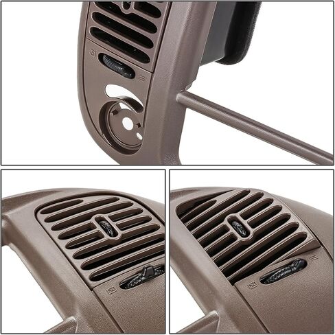 DNA MOTORING OE Style Dash Panel Bezel Compatible with 97-03 Ford F150 / 04 F150 Heritage / 97-02 Expedition 4WD, Gray, ZTL-Y-0306-GY in Saudi Arabia