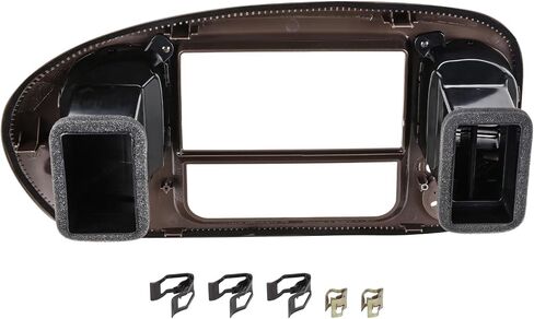 DNA MOTORING OE Style Dash Panel Bezel Compatible with 97-03 Ford F150 / 04 F150 Heritage / 97-02 Expedition 4WD, Gray, ZTL-Y-0306-GY in Saudi Arabia
