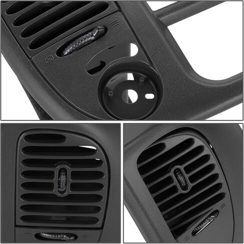 DNA MOTORING OE Style Dash Panel Bezel Compatible with 97-03 Ford F150 / 04 F150 Heritage / 97-02 Expedition 4WD, Gray, ZTL-Y-0306-GY in Saudi Arabia