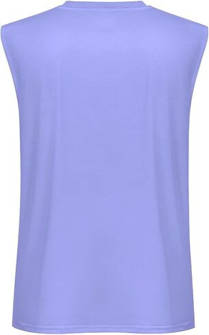 Men's Workout Tank Tops Quick Dry Running Athletic Training Sports Classic Solid Sleeveless Muscle Shirts in Saudi Arabia