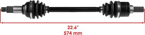 Caltric Rear Left or Right CV Joint Axle fits Compatible With Yamaha Grizzly 700 YFM700 4X4 2016 2017 2018 2019 2020 2021 in Saudi Arabia