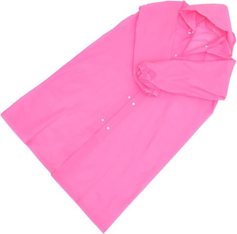 Totority Outdoor Eva Rain Poncho للبالغين معطفات المطر الشفافة القابلة لإعادة الاستخدام. in Saudi Arabia
