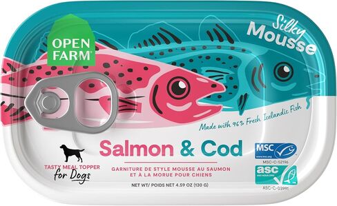 Open Farm Canned Dog Food - Artic Char Fish Topper 12 Cans /4.59oz in Saudi Arabia