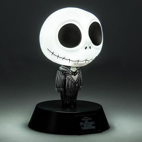 Paladone Jack Skellington Icon Light - Officially Licensed Nightmare Before Christmas Merchandise, Collectible Gift for Film Fans, Spooky Halloween Decor, Battery Powered, (10 cm) in Saudi Arabia