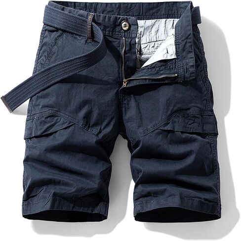 Men's Summer Multi-Color Workwear Shorts – Loose Straight Fit Casual All-Match Outdoor Pants in Saudi Arabia