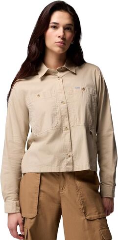 Columbia Women's Brea Falls Woven Long Sleeve in Saudi Arabia