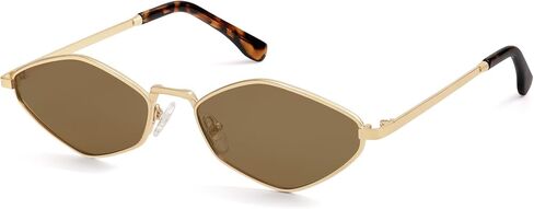 SOJOS Retro Small Polarized Sunglasses Womens Mens Vintage Narrow Irregular Shades UV400 SJ1233 in Saudi Arabia