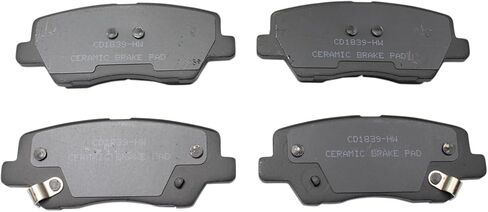 TRQ Brake Pads Ceramic Compatible with 2017-2018 Cadillac CTS in Saudi Arabia