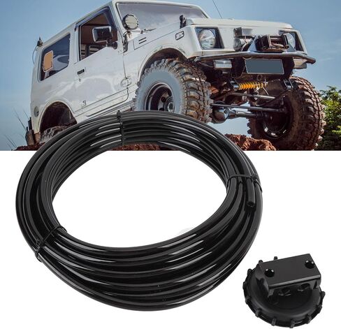 Differential Breather Kit Universal High Flow Ventilation System Prevent Pressure Buildup for Off Road Vehicles Mountain Trails Muddy Adventures Polyethylene 37pcs in Saudi Arabia