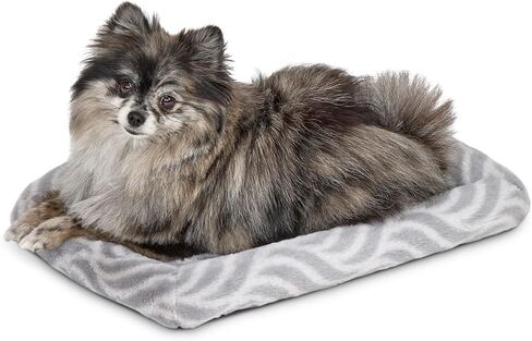 MidWest Homes For Pets QuiteTime Deluxe Wave Bolster Bed for Small Dogs; Easily Machine Wash and Dry; Tan; 24"; 40224-WVTN in Saudi Arabia