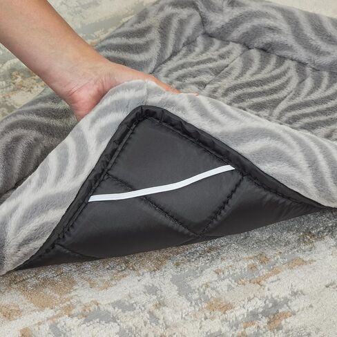 MidWest Homes For Pets QuiteTime Deluxe Wave Bolster Bed for Small Dogs; Easily Machine Wash and Dry; Tan; 24"; 40224-WVTN in Saudi Arabia