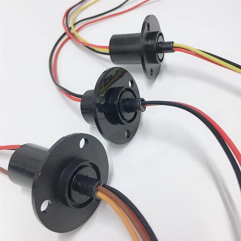 1PCS Large Current 15A Wind Power Slip Ring 2/3/4CH Channels Wires Dia. 22mm Conductive Flange Slipring for RC Model Accessories(Dia 22mm 4CH 15A) in Saudi Arabia