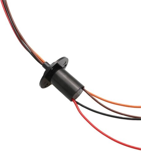 1PCS Large Current 15A Wind Power Slip Ring 2/3/4CH Channels Wires Dia. 22mm Conductive Flange Slipring for RC Model Accessories(Dia 22mm 4CH 15A) in Saudi Arabia