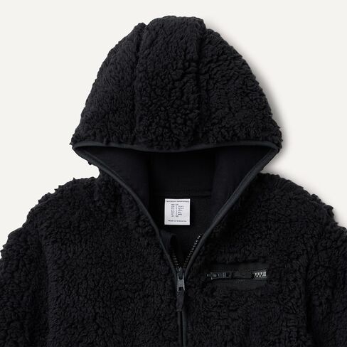 Amazon Essentials Boys and Toddlers' Half Zip Sherpa Hoodie Sweatshirt in Saudi Arabia