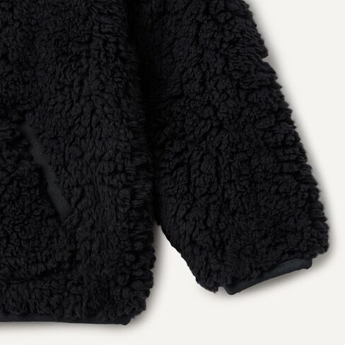 Amazon Essentials Boys and Toddlers' Half Zip Sherpa Hoodie Sweatshirt in Saudi Arabia