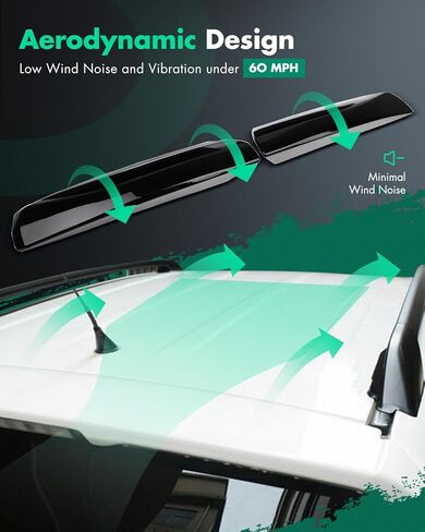Scitoo Roof Laggage Cargo Rail Rack Cap ملاءمة لـ Toyota Highlander 2008-2013 in Saudi Arabia