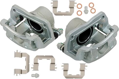 labwork 2x Front Left and Right Brake Caliper with Bracket Replacement for Hyundai Santa Fe Kia Sorento in Saudi Arabia