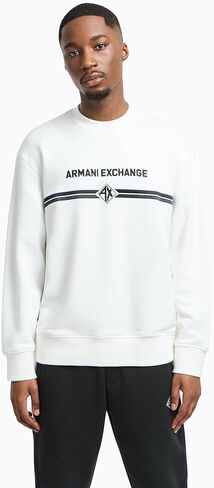 Armani Exchange Mens Line Sweatshirt in Kuwait