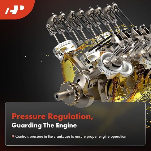 A-Premium Crankcase Breather Valve Replacement for Citroën Berlingo 2008-2020 C-Elysee Ford B-Max C-Max Fiesta, 1.0L 1.2L 1.3L 2.2L in Saudi Arabia