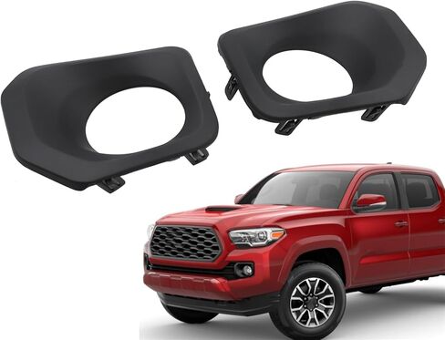 Driver and Passenger Side Fog Light Bezel Cover Compatible with Tacoma 2016-2022 5212804020 TO1038195 5212704020 TO1039195 in Saudi Arabia