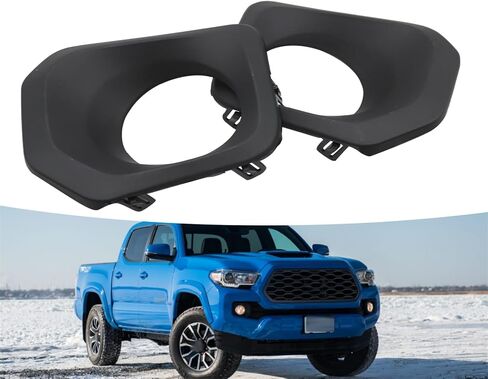 Driver and Passenger Side Fog Light Bezel Cover Compatible with Tacoma 2016-2022 5212804020 TO1038195 5212704020 TO1039195 in Saudi Arabia