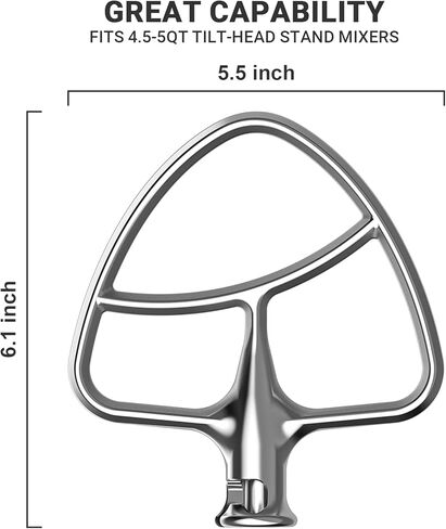 مرفق خفاقة من الفولاذ المقاوم للصدأ لخلاط حامل كيتشن إيد، مخفقة 6 أسلاك لخلاط حامل برأس مائل 4.5-5 كوارت، للبيض والكريم والكعك والمعكرونة، وملحقات خلاطات مساعدات المطبخ من إنومون in Kuwait
