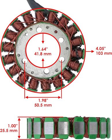 Caltric Stator و Gasket متوافق مع Suzuki LT-F250 LTF250 Quadrunner 250 1990-1998 in Kuwait