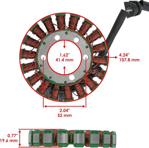 Caltric Stator Compatible With Suzuki Ltr450 Ltr 450 Quadracer 450 2009 Magneto in Saudi Arabia