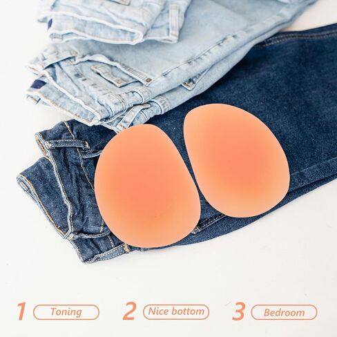 Didiseaon 2 Pcs Butt Enhancer Silicone Hip Pads - No Show Underwear for Women - Comfortable Lift Inserts for Natural Curves - Ideal for Everyday Wear & Special Occasions in Saudi Arabia