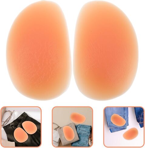 Didiseaon 2 Pcs Butt Enhancer Silicone Hip Pads - No Show Underwear for Women - Comfortable Lift Inserts for Natural Curves - Ideal for Everyday Wear & Special Occasions in Saudi Arabia