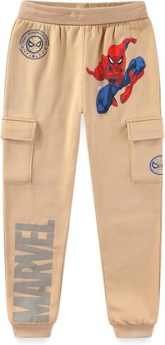 Marvel Spider-Man Boys 2 Pack Pants for Little to Big Kids (Size: 4-12) in Saudi Arabia