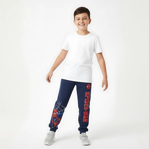 Marvel Spider-Man Boys 2 Pack Pants for Little to Big Kids (Size: 4-12) in Saudi Arabia