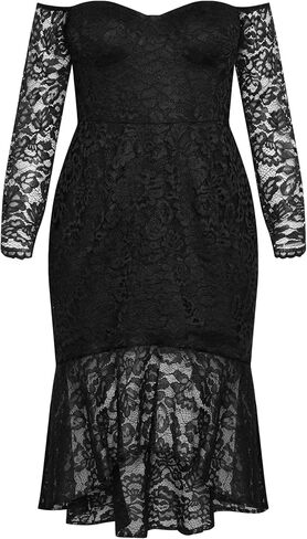 City Chic Women's Dress Lace Athena in Saudi Arabia