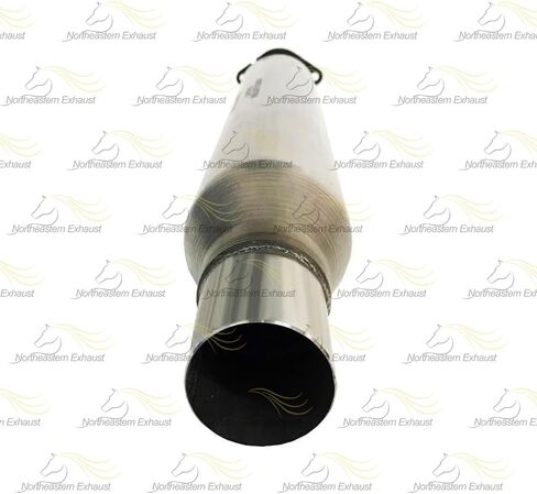 Exhaust Resonator Pipe Compatible for 2000-2005 Chevy Monte Carlo 3.4L | Stainless Steel | Northeastern Exhaust | Free Clamp, Gasket and Bolt Kit | Automotive Replacement Part | Direct-Fit in Saudi Arabia