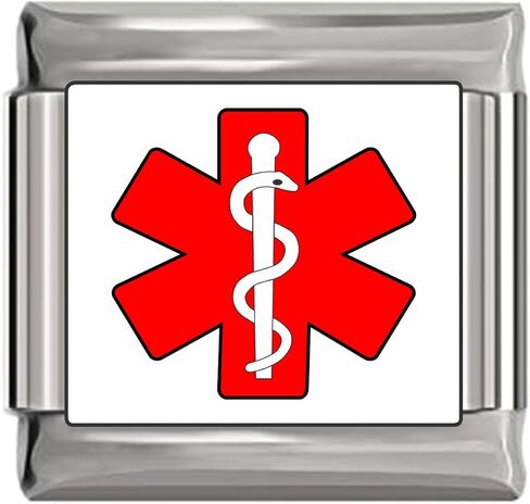 Medical Symbol Star Of Life Italian Charm in Saudi Arabia