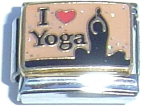 I Love Yoga Italian Charm in Saudi Arabia