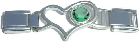 May Heart Connector Italian Charm Set in Saudi Arabia