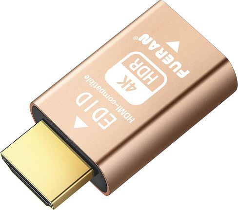 Hdmi Edid Emulatore Passthrough Eliminato Emulatore Adattatore di terza generazione Lavora con Mac Thunderbolt a HDMI Interruttori/Extender/Ricevitore AV/Video Splitter 4K,3840x2160@60Hz-4pack in Saudi Arabia