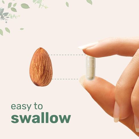 KSM-66 Ashwagandha 1,000mg Per Serving | 120 Veggie Capsules with Black Pepper for Better Absorption & Fat Soluble Vitamin C | Potent Root Extract | Stress, Relaxation, & Sleep Support | Filler Free in Saudi Arabia