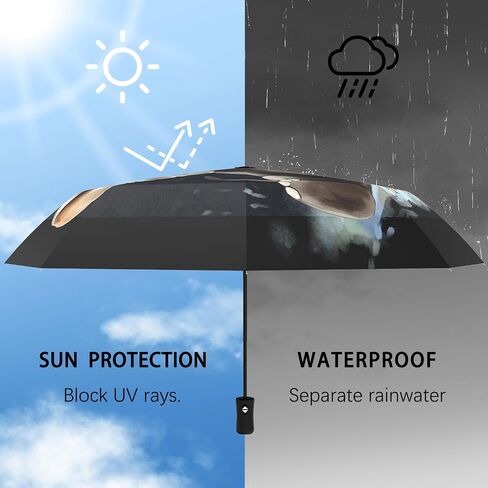 Elephant Gifts Portable Elephant Umbrella Travel Compact Automatic Folding Inverted Umbrellas for Rain Windproof Umbrellas Open Close Auto Sunshade Parasol Umbrella for Sun UV Protection in Saudi Arabia