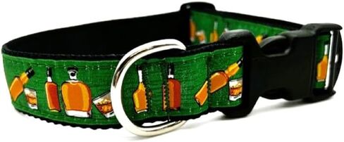 Heavy Duty Bourbon Dog Leash 6 ft - Bourbon Glasses and Bottles Pet Leashes Come in Different Sizes for Pets (Small Leash 6 Foot, 3/4 inch) in Saudi Arabia