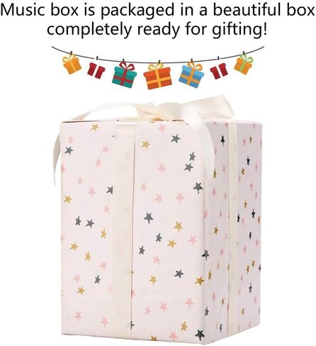 أحب لك هدية ملفوفة بالموسيقى مربع حصان Rockling Bear Rabbit Musical Tpism Dustening دش دخن للبنين والبنات أطفال حفيدات حفيدات الابنة النساء in Kuwait