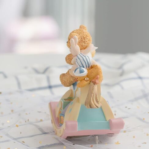 أحب لك هدية ملفوفة بالموسيقى مربع حصان Rockling Bear Rabbit Musical Tpism Dustening دش دخن للبنين والبنات أطفال حفيدات حفيدات الابنة النساء in Kuwait