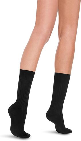 Wolford Women Women Luxury Cotton Rib Socks متماسكة الجوارب القابلة للتنفس in Kuwait